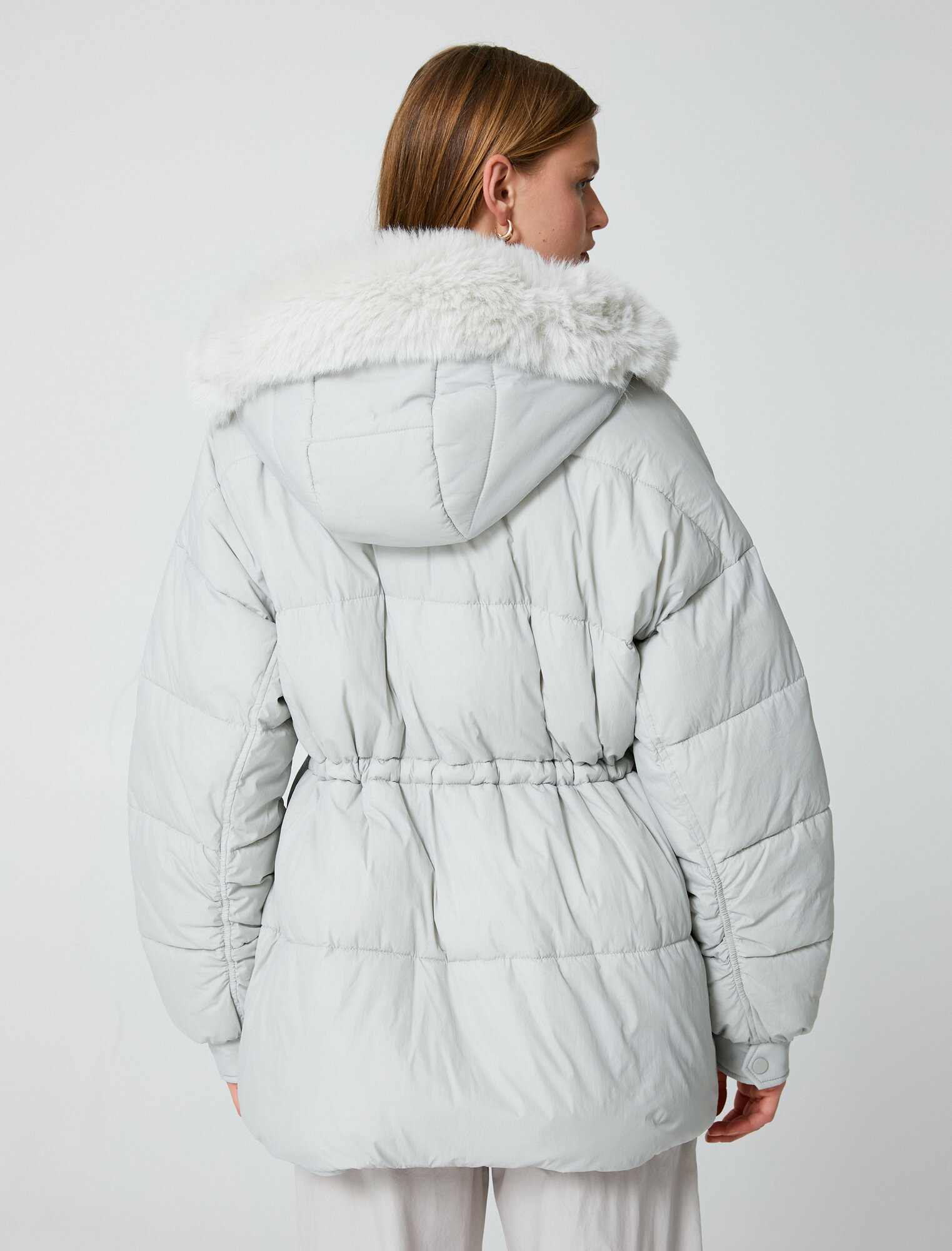 Куртка KOTON, размер 34, серый — фото 1