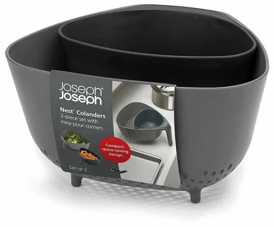 Joseph Joseph Дуршлаг диаметр 24 см 2 предм.