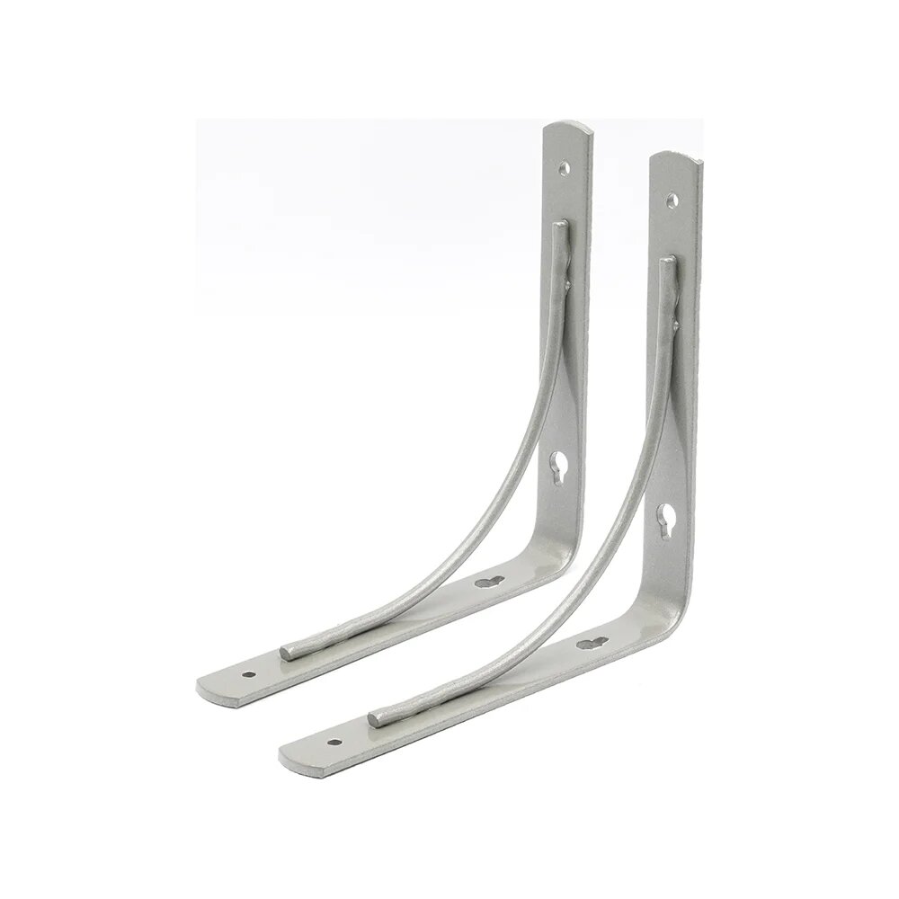 Трибатрон Кронштейн 150x150 алюминиевый металлик комплект 2 шт 88031