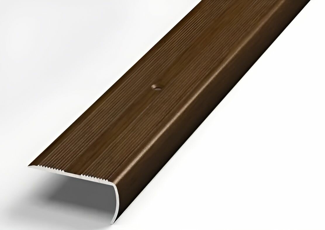 Порог угловой 20x40 мм алюминиевый цвет Венге 90 см