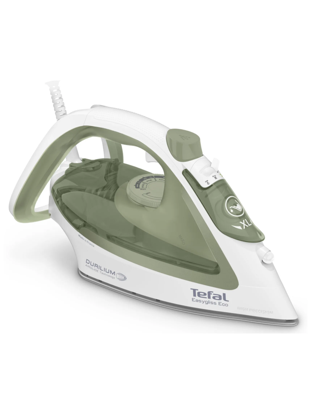 Утюг Tefal Easygliss Eco FV5781E1 Мощность 2800 Вт, Подача пара 50 г/мин Резервуар воды 270 мл подошва Durilium Airglide