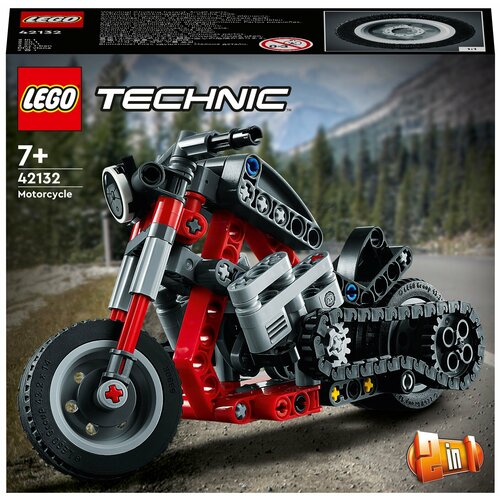 Конструктор LEGO Technic 42132 Мотоцикл, 163 деталей