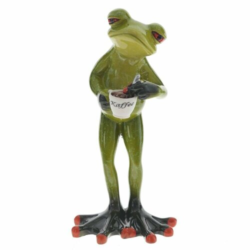 Фигурка декоративная Лягушка L5 W7 H15 см 1345₽