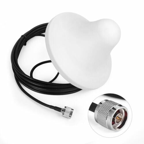 Потолочная широкодиапазонная GSM/3G/4G-антенна кабель 25 метра разъем N-male