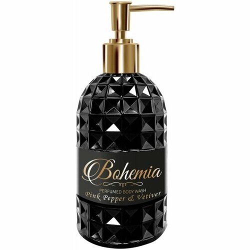 Парфюмированный гель для душа Bohemia Розовый перец и ветивер диск-топ , 500 мл