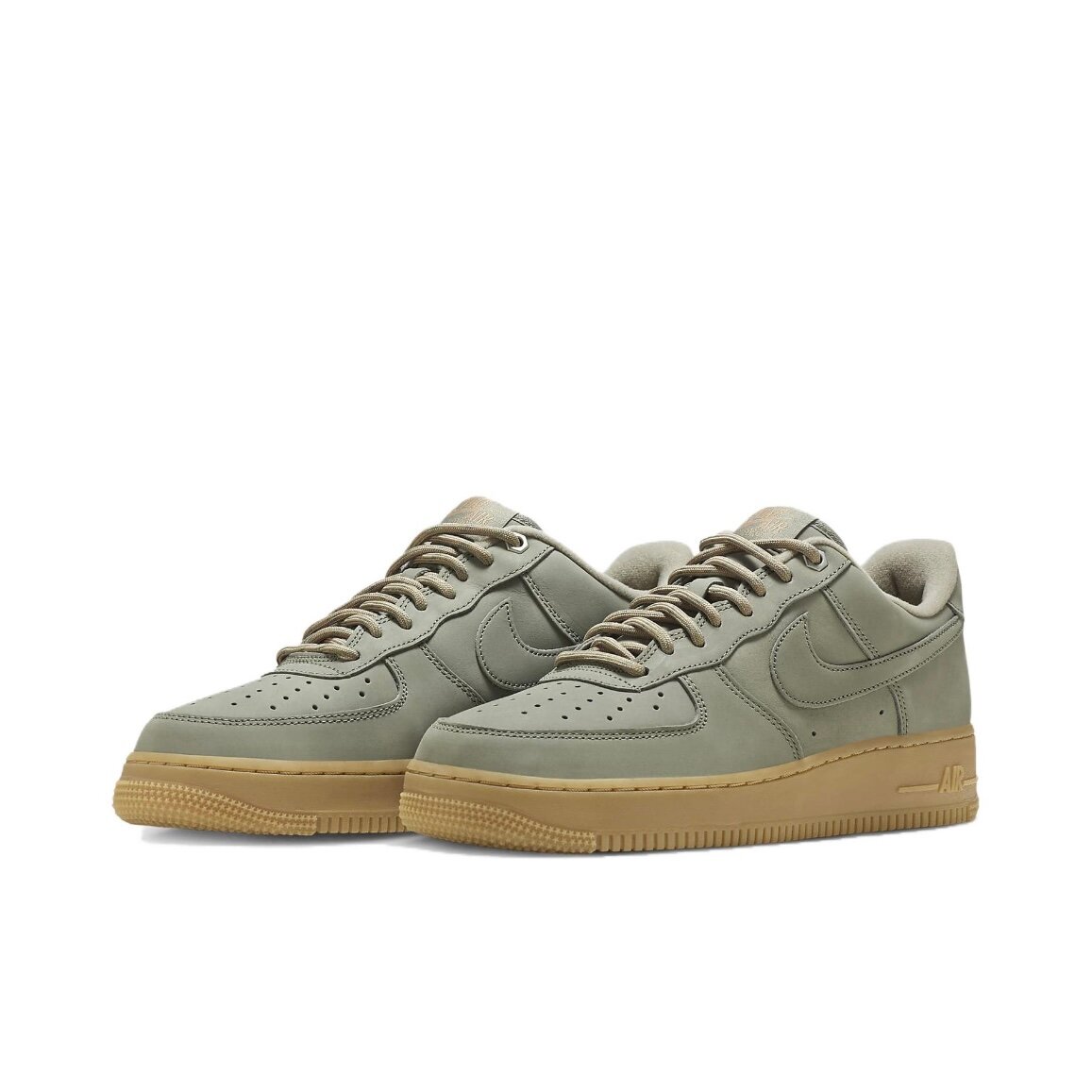Кроссовки NIKE Air Force 1, размер Размер: 45 (11 US, 29 см), зелeный — фото 1