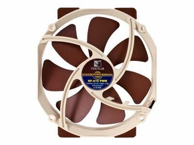 Noctua NF-A15 PWM (NF-A15 PWM) - 140mm 1 вeнтилятор для корпуса, 1200 об/мин, 19.2 дБ, 4-pin PWM — фото 1