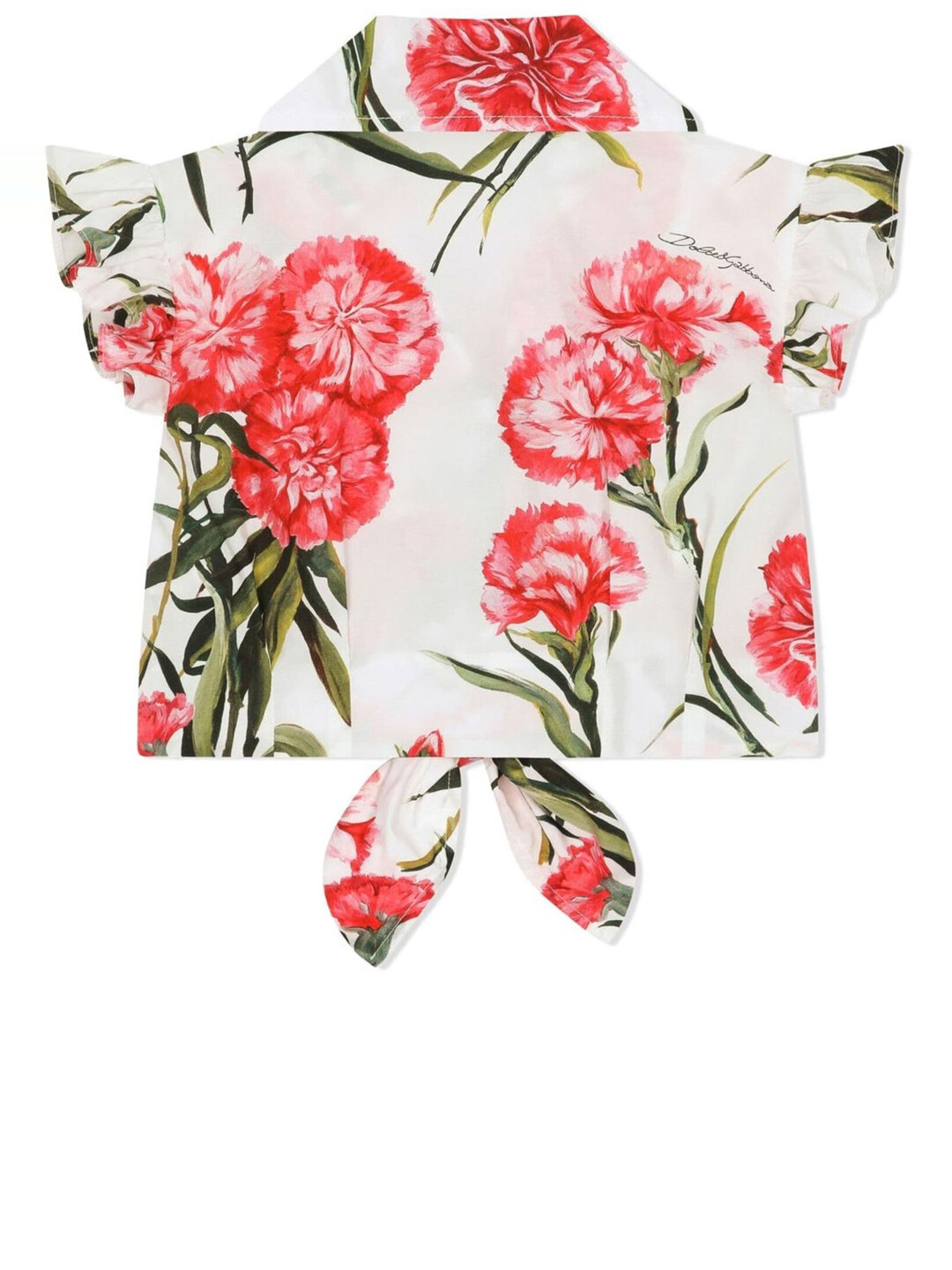 Блуза DOLCE & GABBANA, размер 10 лет, серебристый