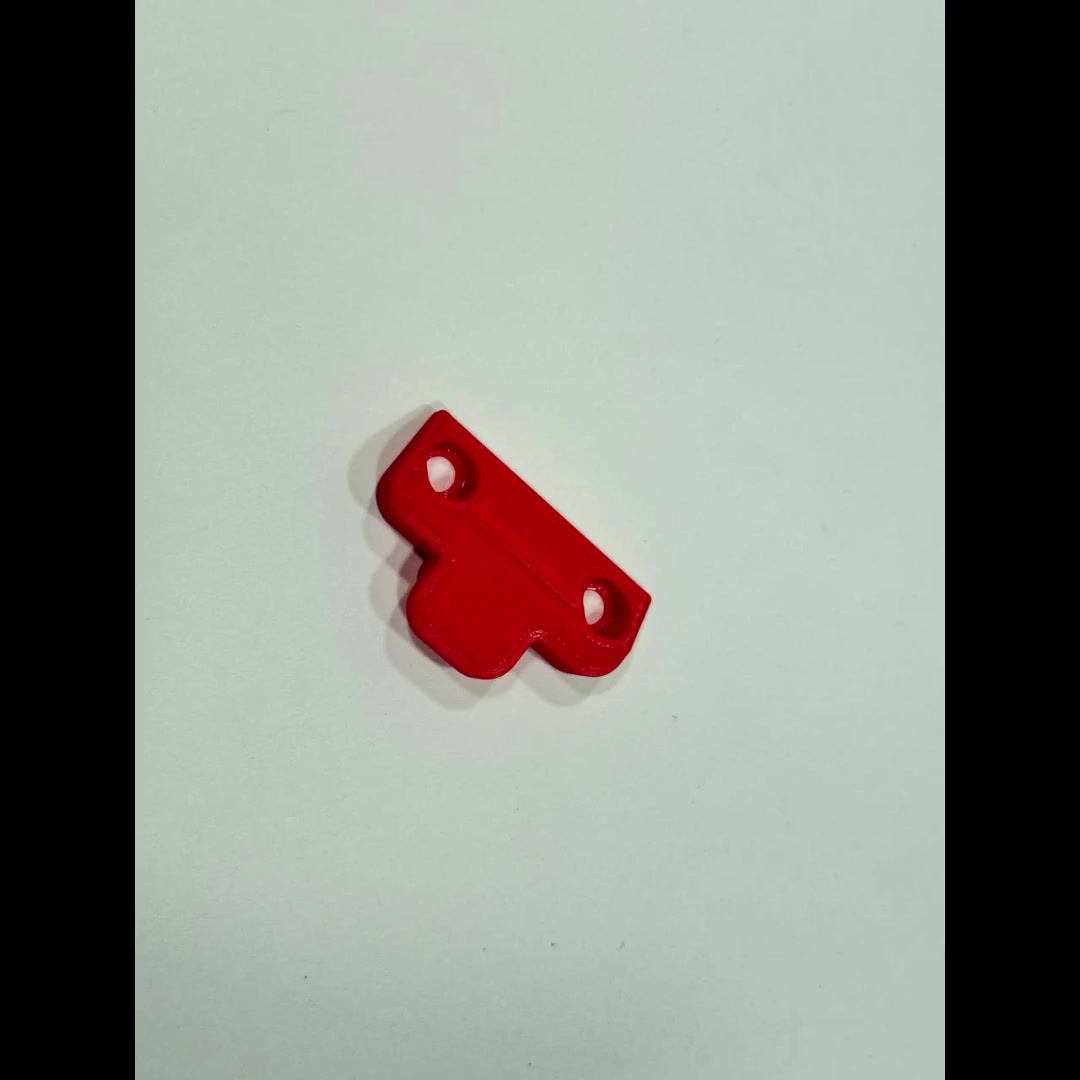 Заглушка в упор Kugoo OZN1662068968, для Kugoo G1 и Zero 10X, полипропилен, красная, 1 шт — фото 1