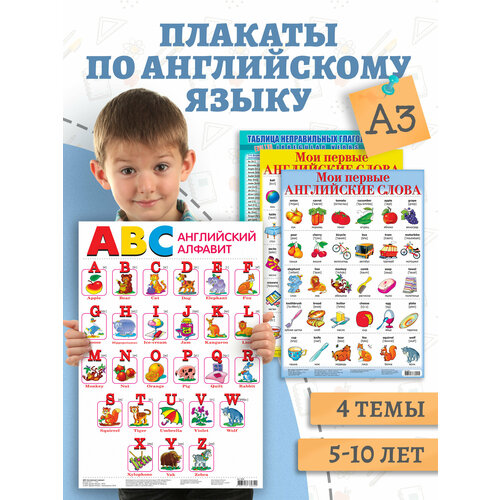 Обучающие плакаты Дрофа-Медиа комплект из 10 плакатов для детей от 7 лет 957₽