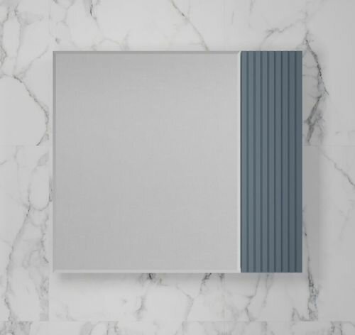 Зеркальный шкаф Style Line Стокгольм 80 см графит софт