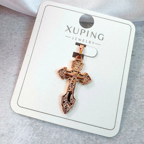 фото Крестик xuping jewelry, золотистый