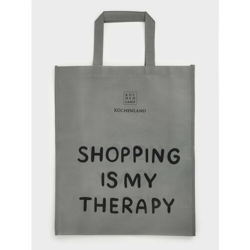 Сумка шоппер Kuchenland серый 379₽