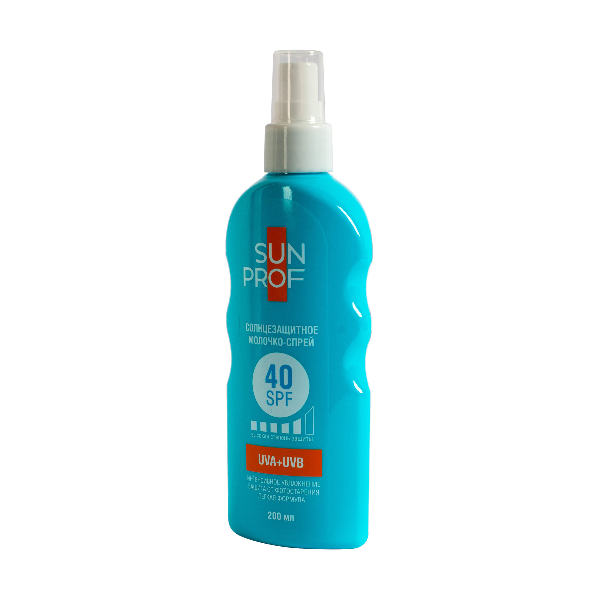Картинки Молочко-спрей солнцезащитное SunProf SPF-40, 200мл