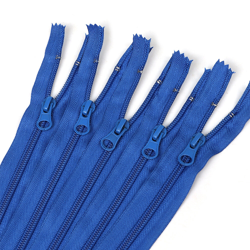 Молния MaxZipper пласт. спираль №5-N 80см цв. F213 васильковый уп.10шт