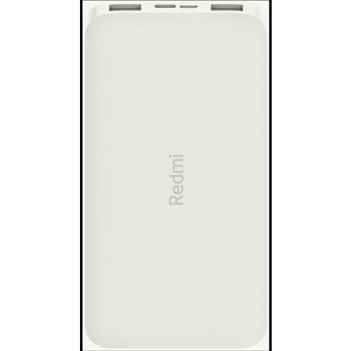 Портативный аккумулятор Xiaomi Redmi Power Bank с кабелем 10000 mAh белый упаковка коробка 145000₽
