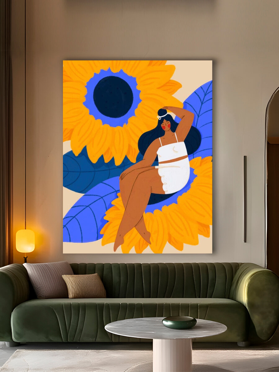 Картина на стену для интерьера от бренда Pechat Vip из категории Вдохновение 30х40 см.