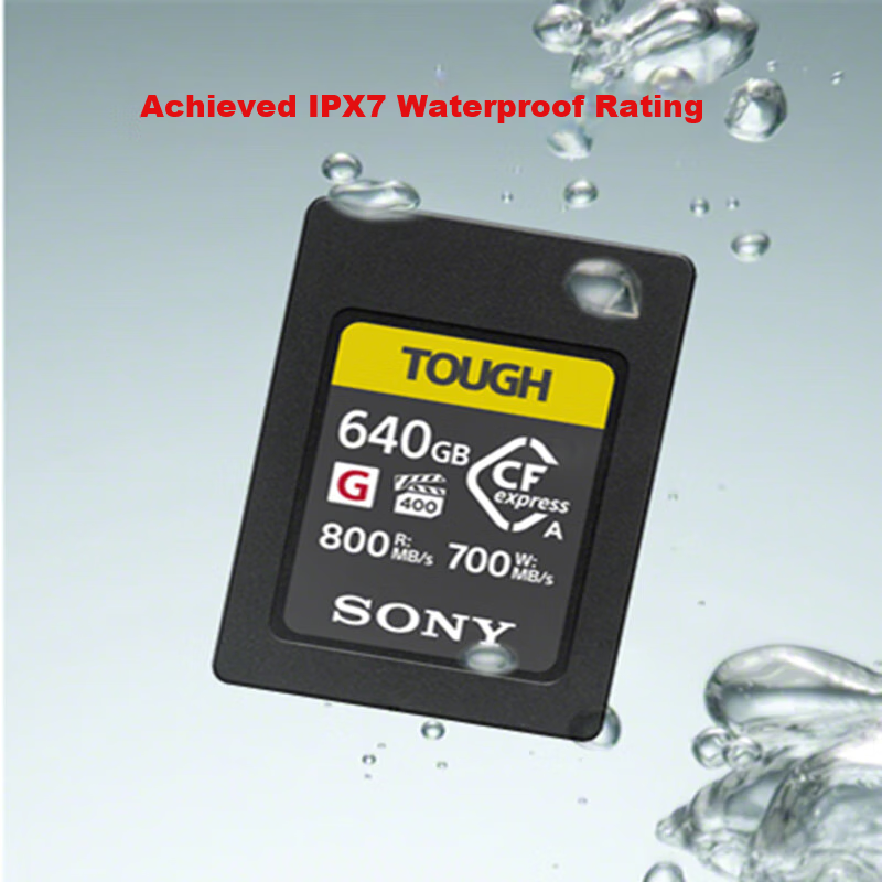 Карта памяти SONY 80GB CEA-G80T Type A MicroSD 800MB/s Read Speed 700MB/s Write Speed Cfe — фото 1