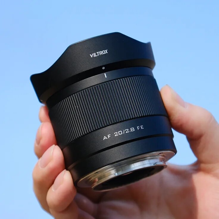 Viltrox AF 20 мм F2.8 Широкоугольный объектив, AF 20mm F2.8, E-mount Sony (FE)