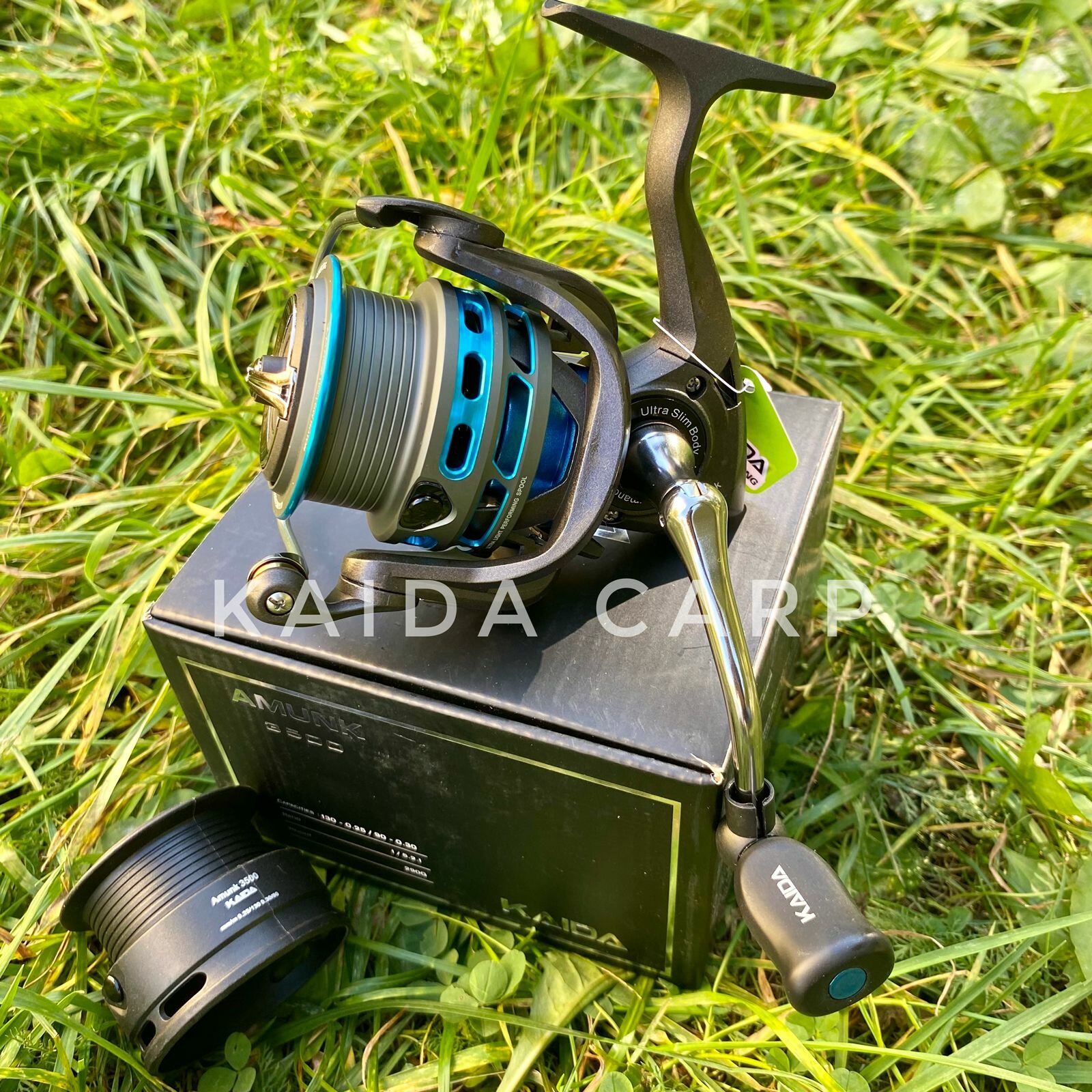Катушка фидерная KAIDA AMUNK 3500, безынерционная, передний фрикцион