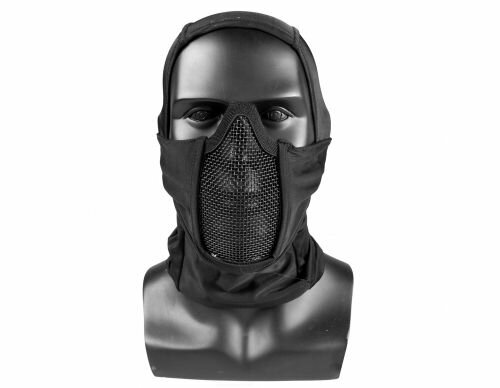 Маска-балаклава для защиты лица Black — фото 1