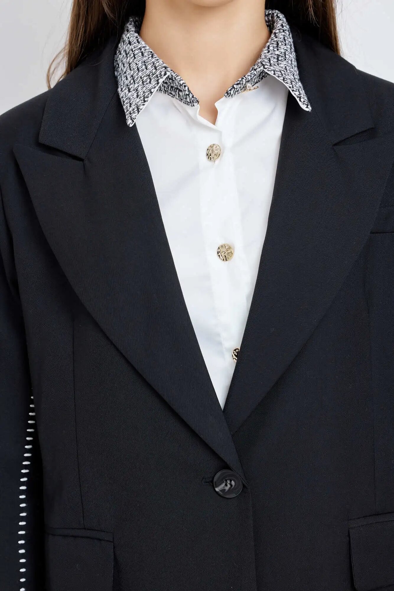 Пиджак Selfie, размер L, черный — фото 1