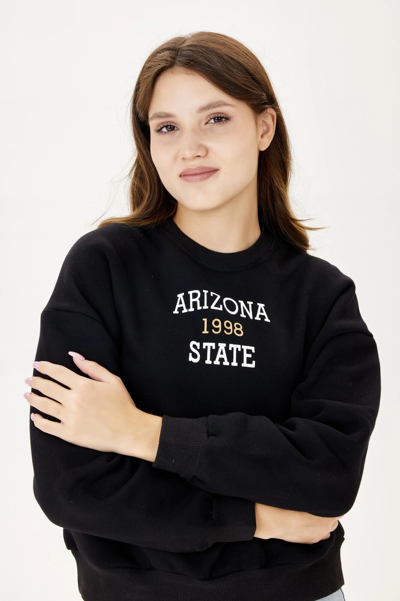 Толстовка Selfie, размер L, , черный — фото 1