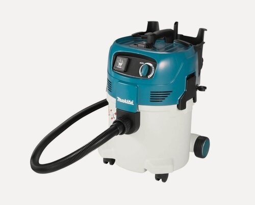 Изображение товара Пылесос Makita VC3012L, для сухой и влажной уборки, профессиональный, 1500Вт, 24л