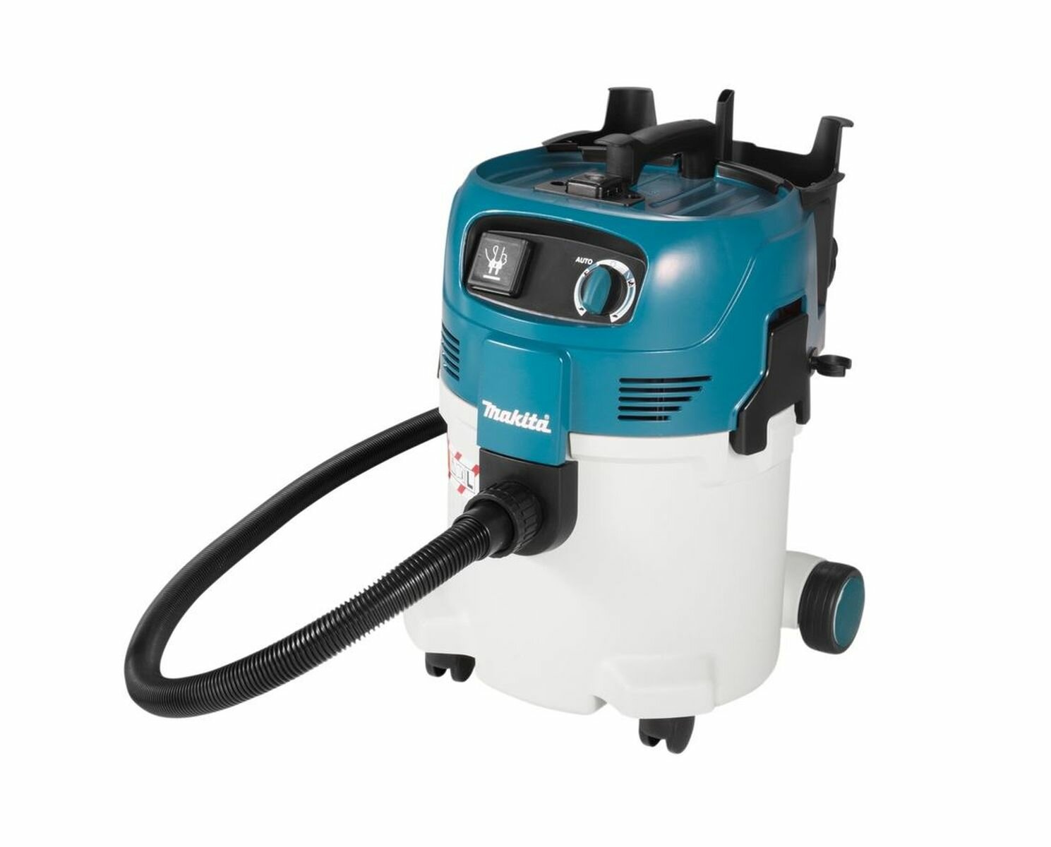 Пылесос Makita VC3012L, для сухой и влажной уборки, профессиональный, 1500Вт, 24л