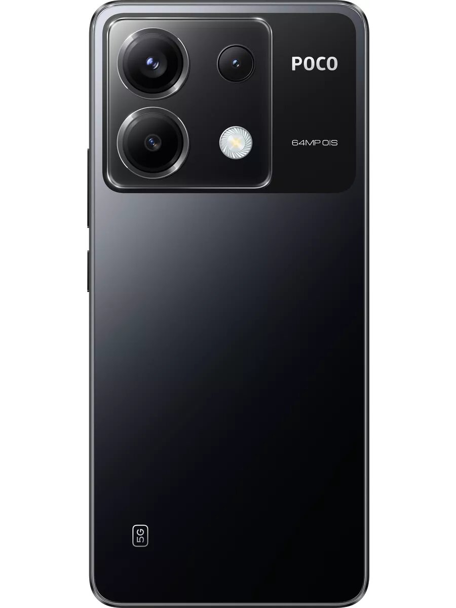 Смартфон POCO X6 RU 5G 12+256 ГБ/Black/6.67" AMOLED/Ростест — фото 1