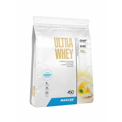 Maxler Ultra Whey 450 гр пакет (Maxler) Лимонный чизкейк