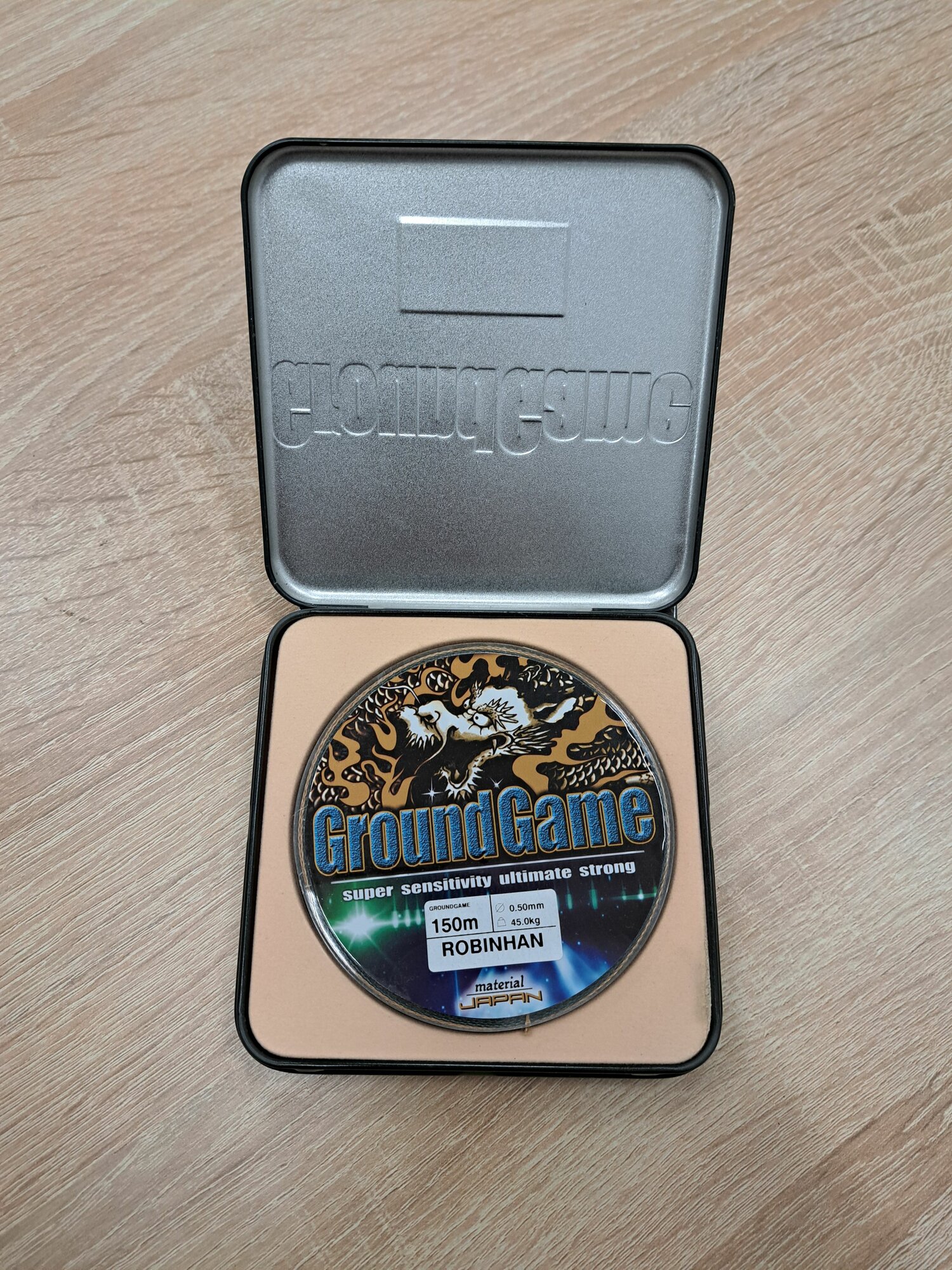 Плетенка GROUND GAME 0.18 мм 150 м PE BRAID LINE — фото 1