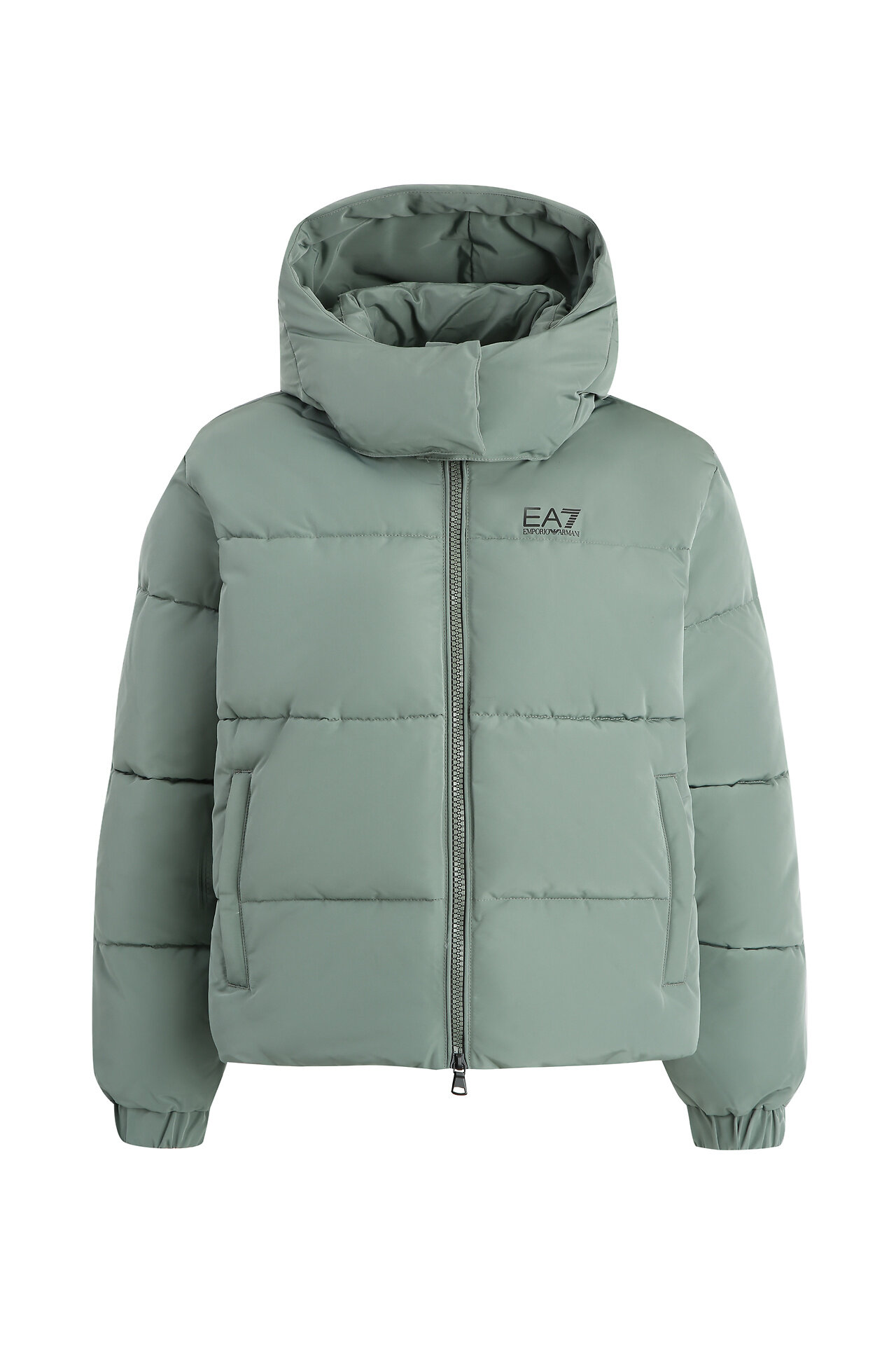 Куртка EA7 EMPORIO ARMANI, размер M, зелeный
