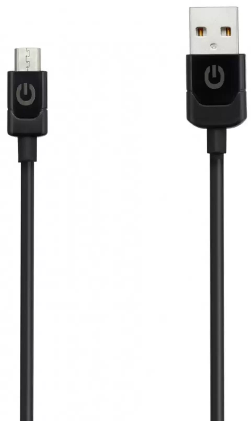 Кабель Gerffins GFPRO-CAB-AM, Micro USB, 1м, ПВХ (1А) черный