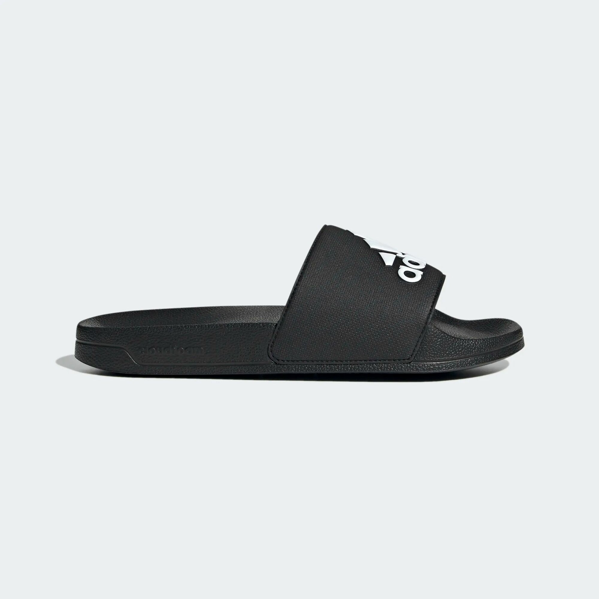 Шлёпанцы adidas Adilette Shower, размер 9, черный