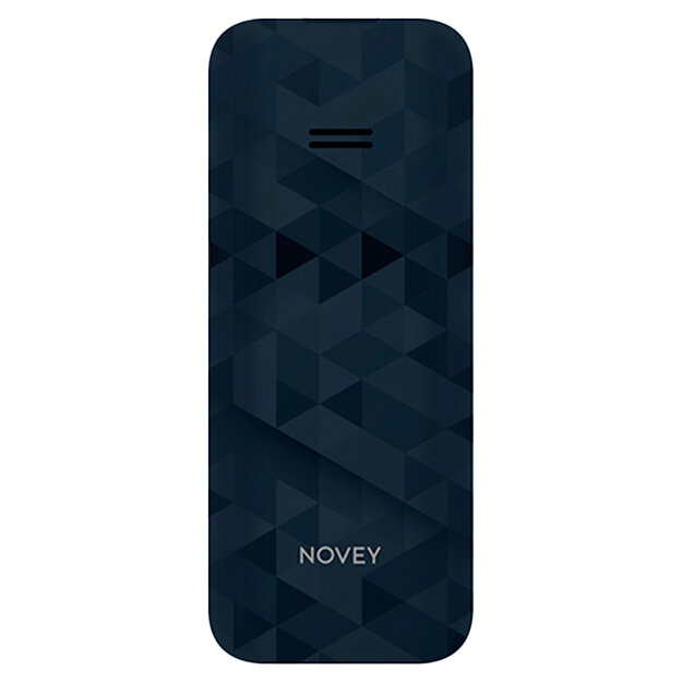 Кнопочный, мобильный телефон Novey 105C 2 - SIM слота, темно-синий — фото 1