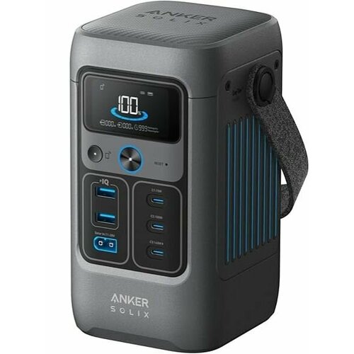 Портативная зарядная станция Anker Solix C200 60000mAh 192 Втч 200W 5 портов 2203100₽