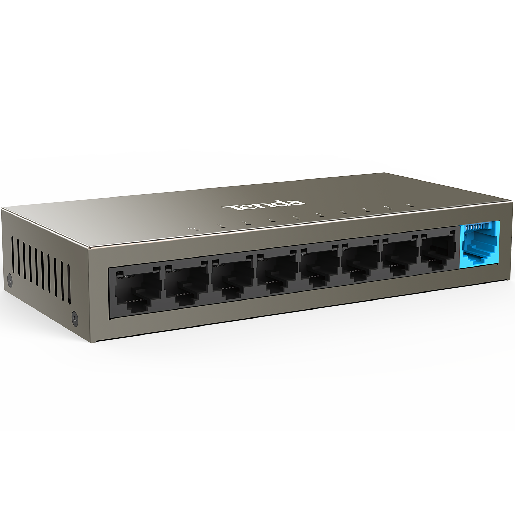 Коммутатор Tenda TEF1109D, неуправляемый, настольный, 9 LAN-портов