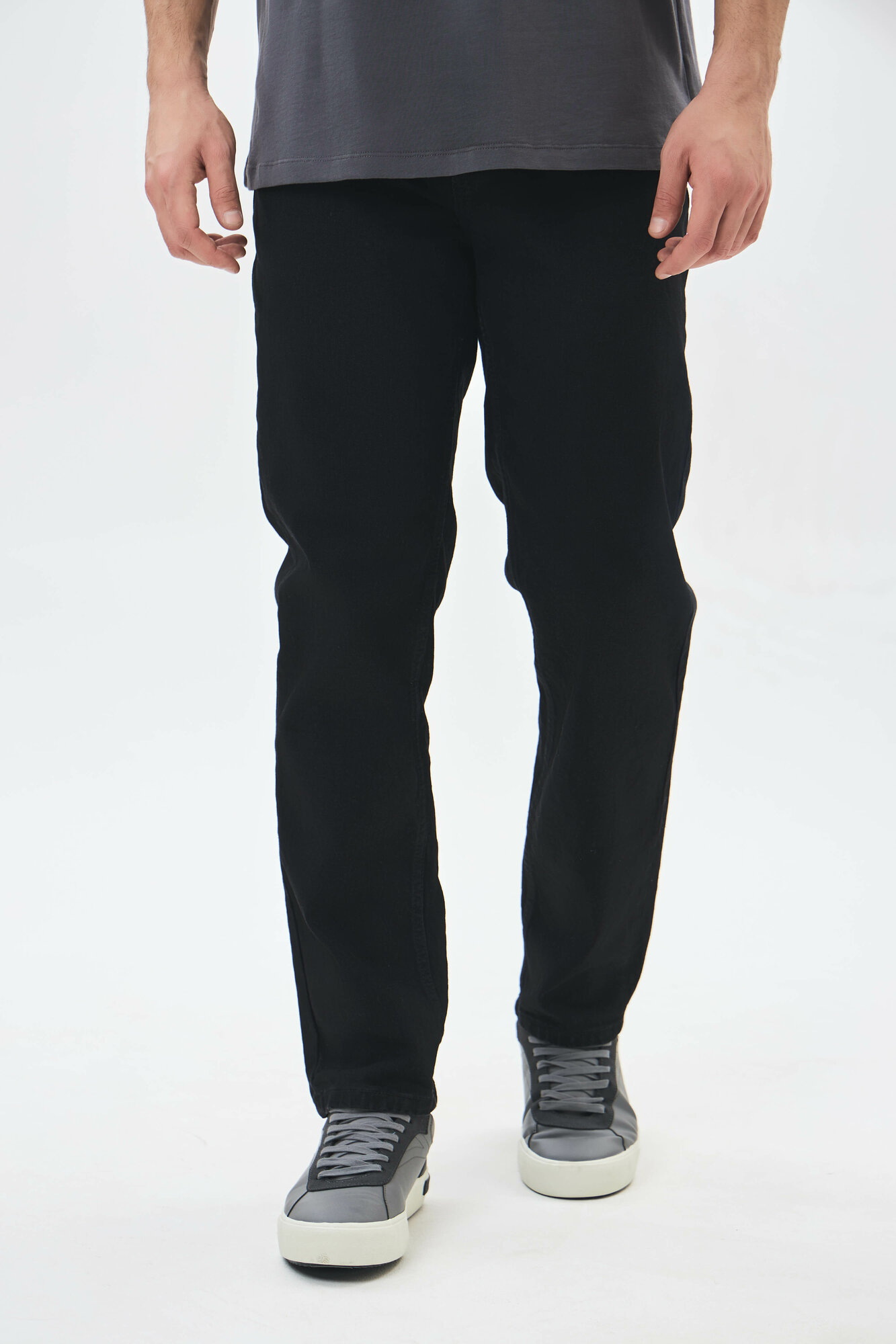 Джинсы классические TERRA PRO, размер 33, black