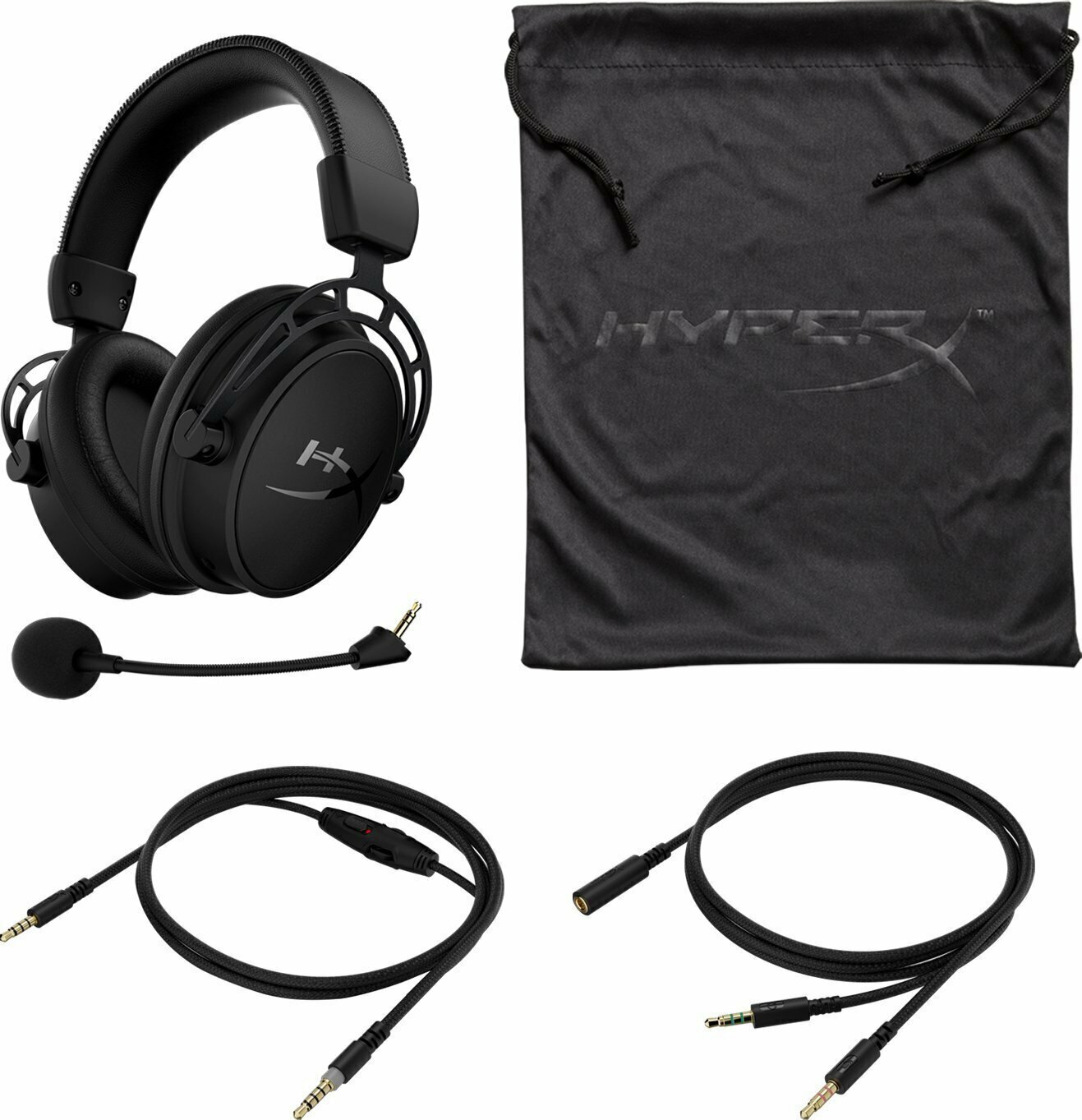Игровая гарнитура HyperX Cloud Alpha, черный-BF
