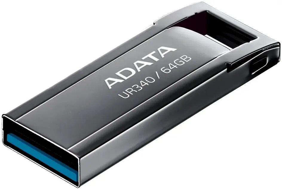 Супербыстрая флэшка ADATA UR340 - 64 Гб - 100 Мб/сек - USB 3.2 Gen1 — фото 1