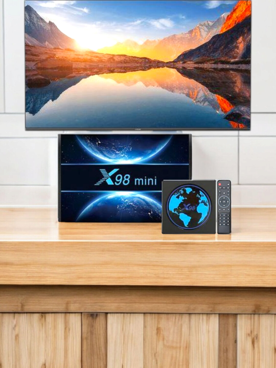 Смарт ТВ приставка X98 mini 4/32Гб