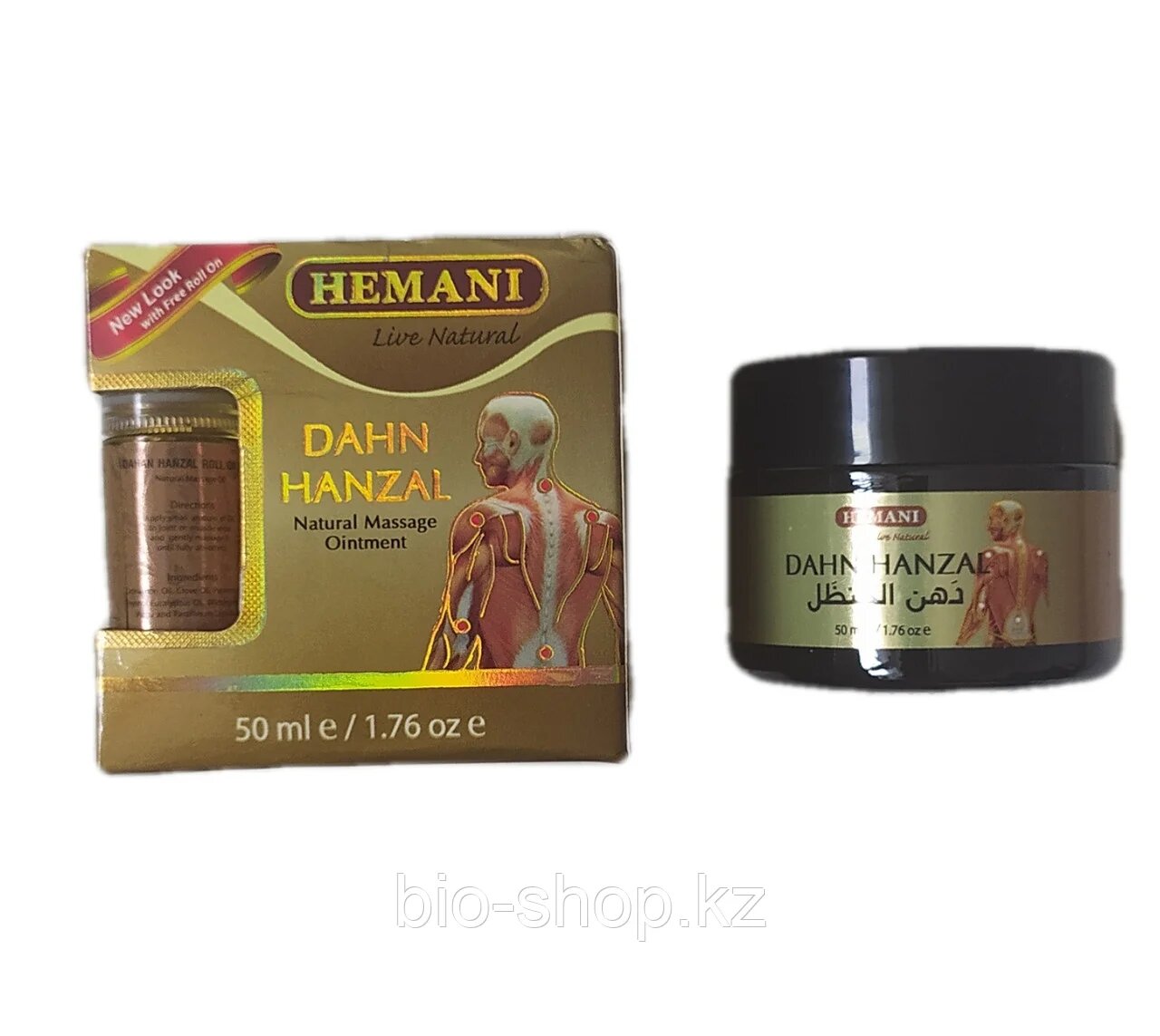 Мазь для суставов Hemani Dahn Hanzal 50 мл масло мяты перечной славятся своими — фото 1