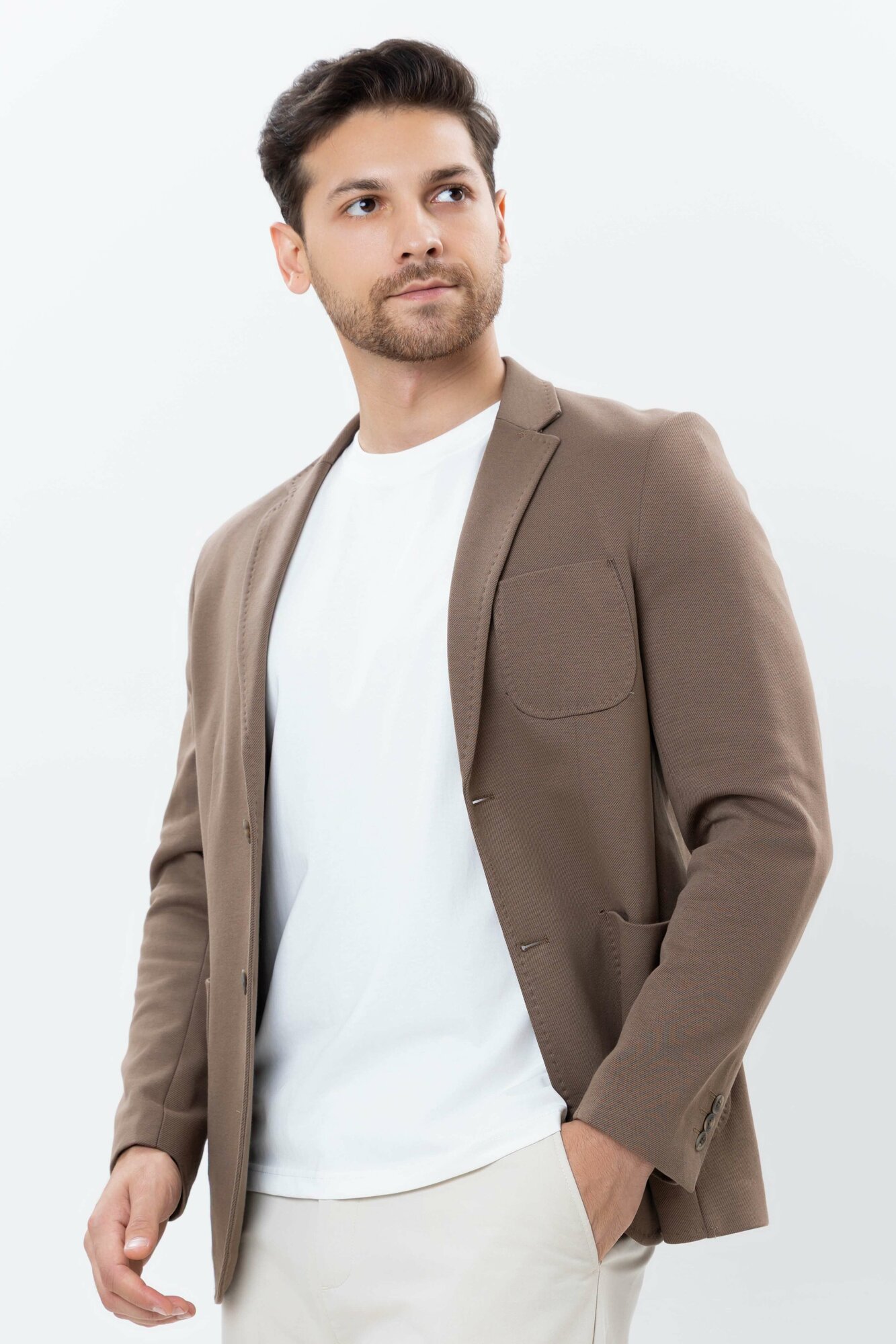 Пиджак TERRA PRO, размер 48, beige — фото 1