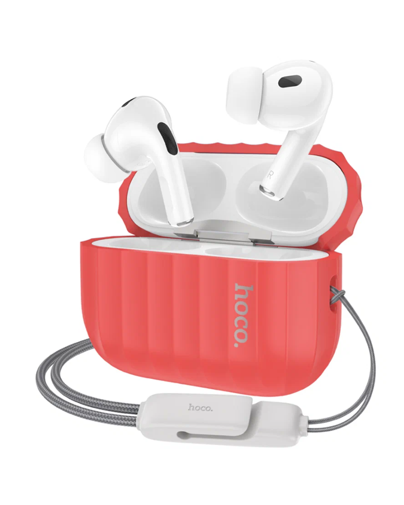 Чехол HOCO WB23 Harmonious для наушников Airpods Pro 2, красный
