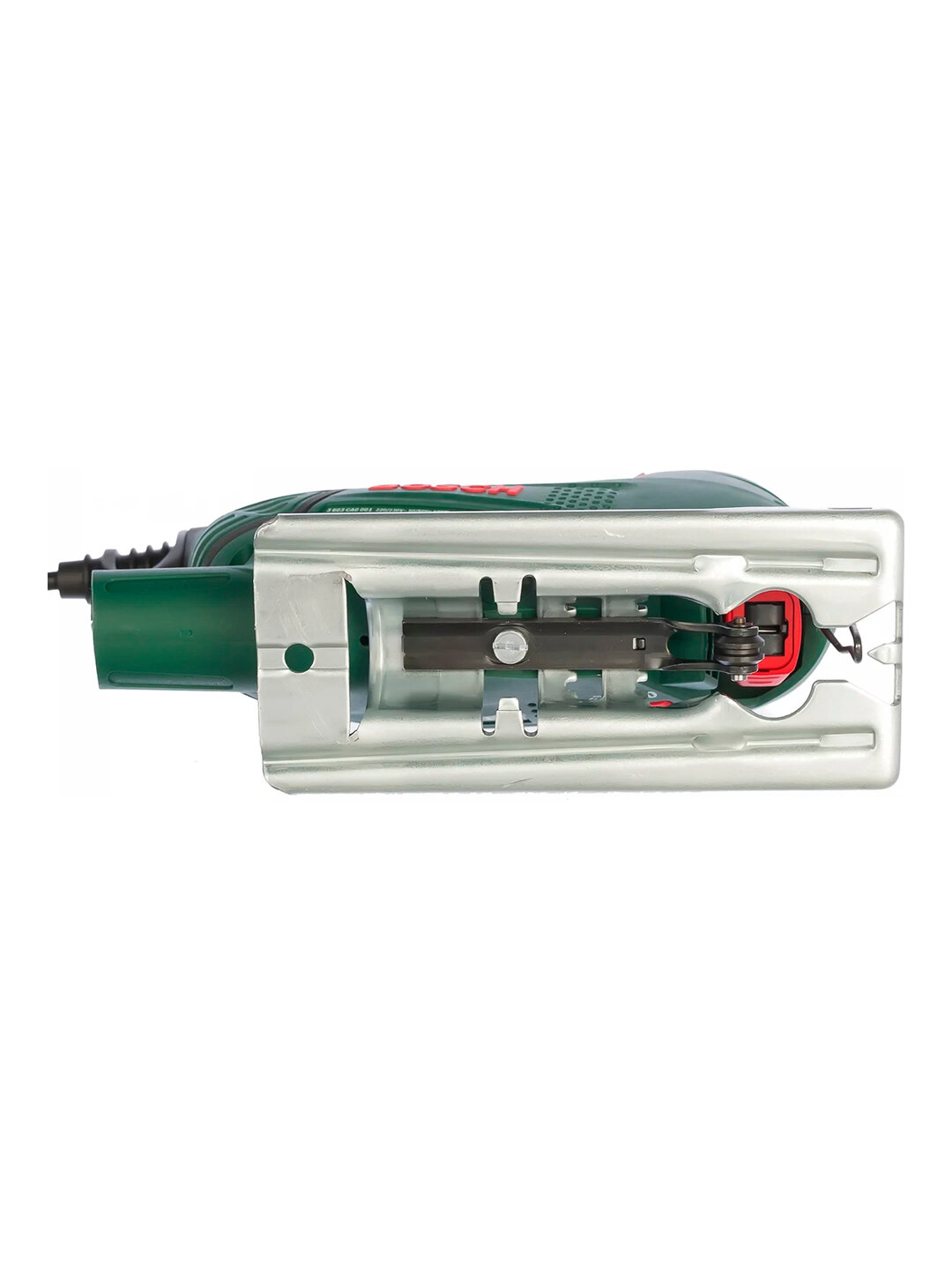 Лобзик Bosch PST 700E, 500Вт, с кейсом, для дерева, стали, пластика, возможность подключения к пылесосу — фото 1