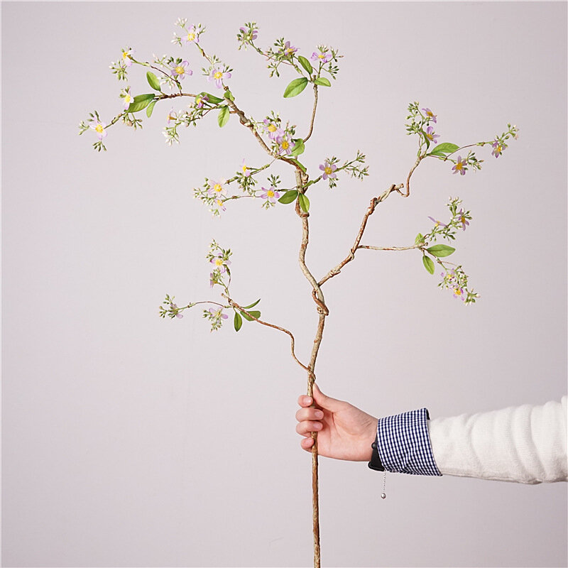 Wildflower Vine 3D Цветочный дисплей для украшения свадебной