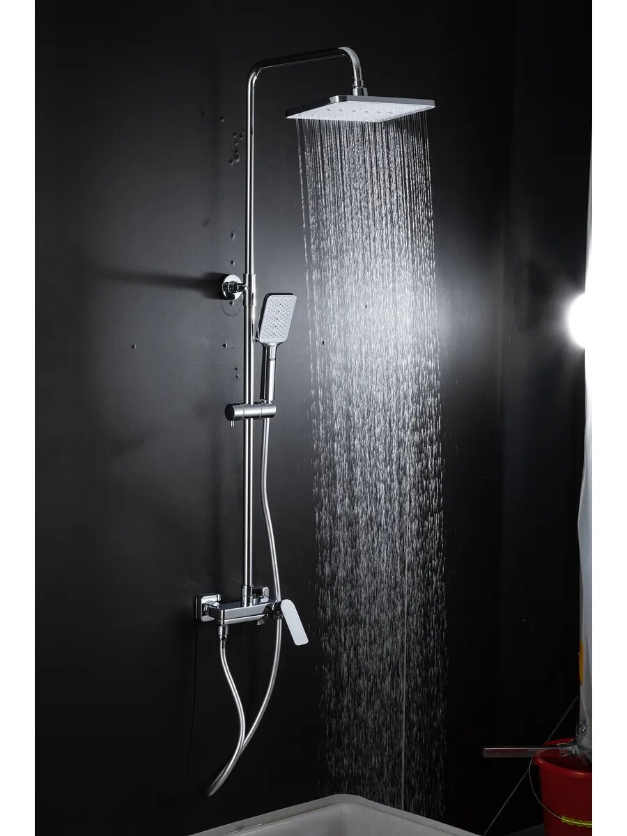 Душевая система с тропическим душем Frap F2486 — фото 1