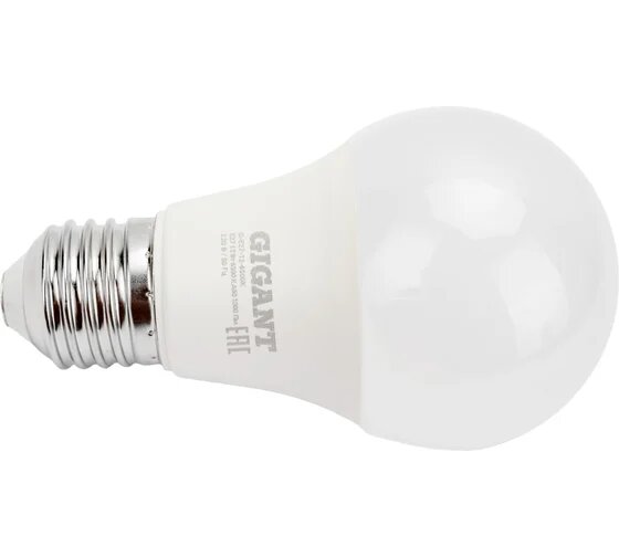 Светодиодная лампа Gigant E27 11Вт 2700К А60 900Лм G-E27-11-2700K