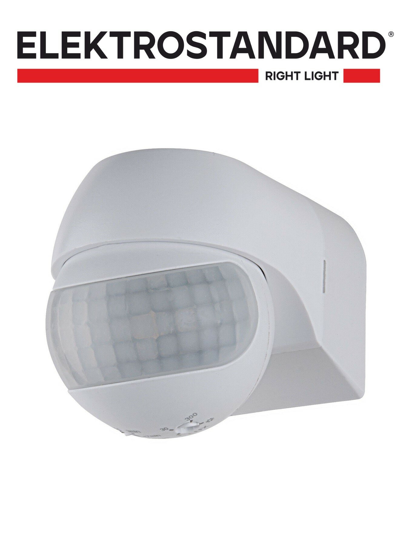 Датчик движения инфракрасный Elektrostandard SNS-M-1012m 18-25m 800W IP44 180 цвет белый